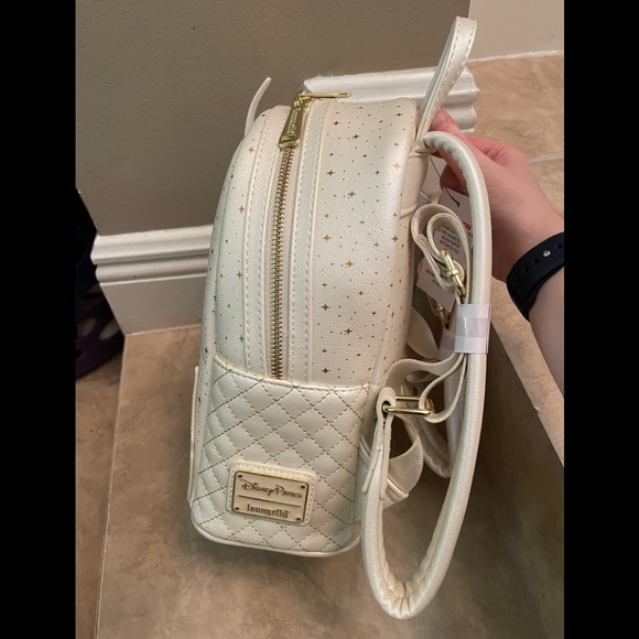 Disney Parks Excl. Cinderella’s Castle 50th Anniv. Loungefly Backpack NEW w/ Tag - Picture 2 of 4